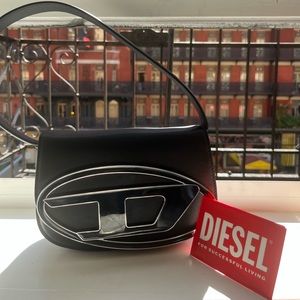 Diesel Iconic shoulder bag in nappa leather